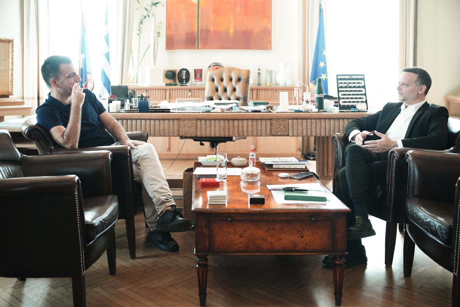 Συνέντευξη στην “Καθημερινή της Κυριακής” και στον δημοσιογράφο Δημήτρη Ρηγόπουλο