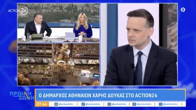 Συνέντευξη στο Action24 και στους δημοσιογράφους Ν. Υποφάντη και Α. Καϋμένου